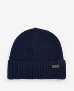 Barbour Carlton Beanie & Gloves Gift Set - Navy