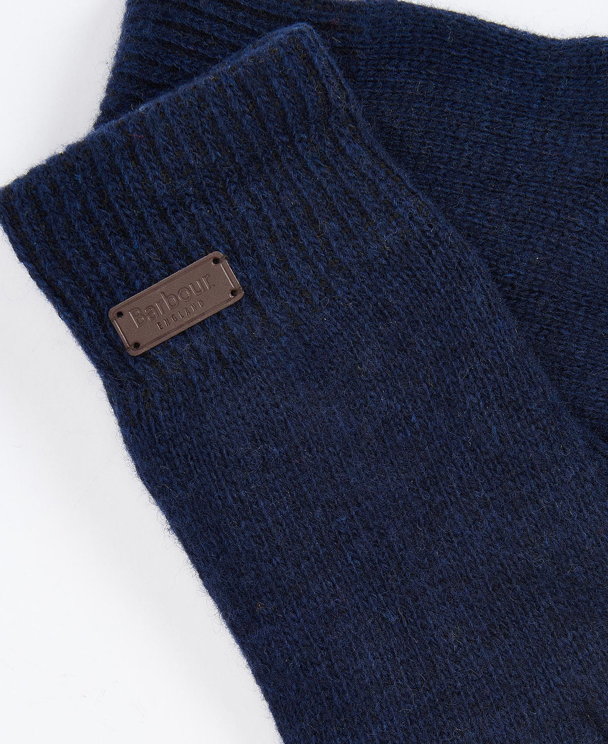 Barbour Carlton Beanie & Gloves Gift Set - Navy