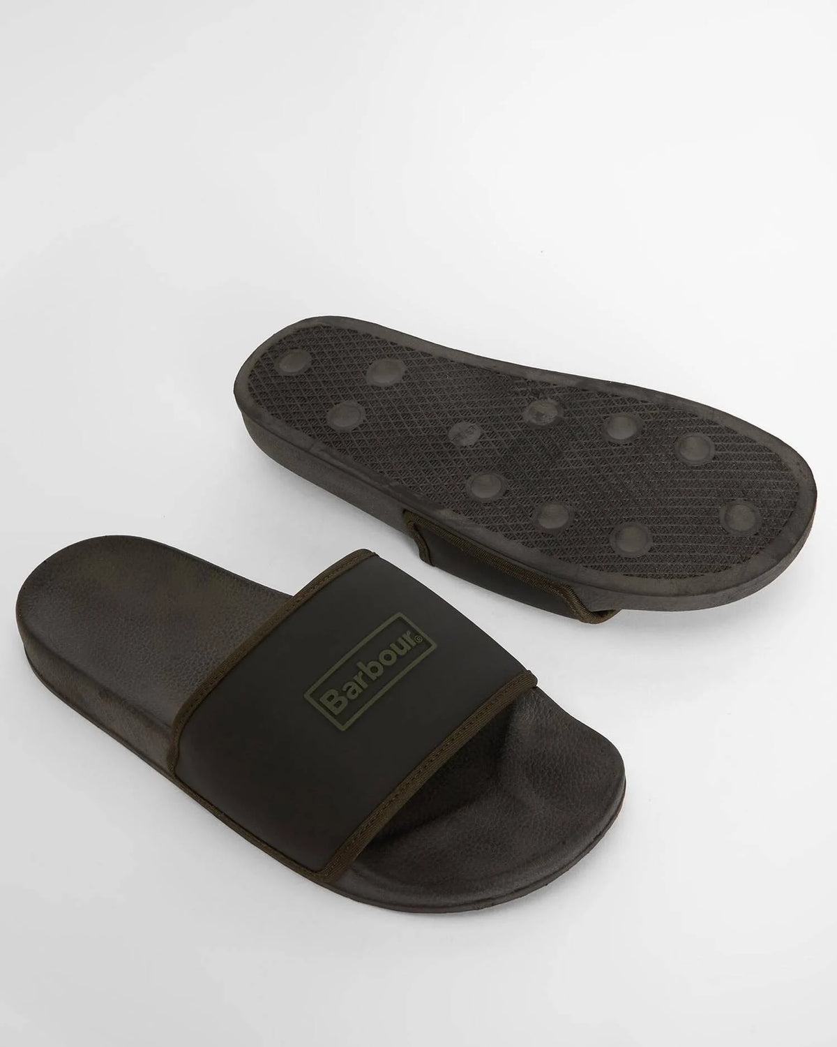Barbour Cresswell Sliders - Black