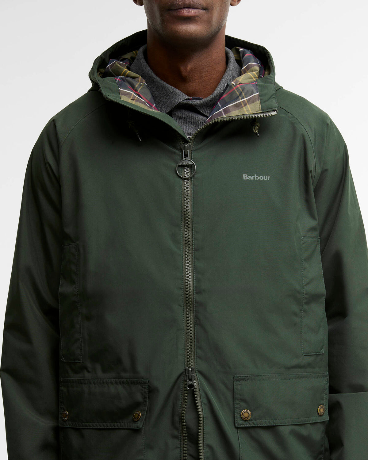 Barbour Domus Waterproof Jacket - Classic Sage