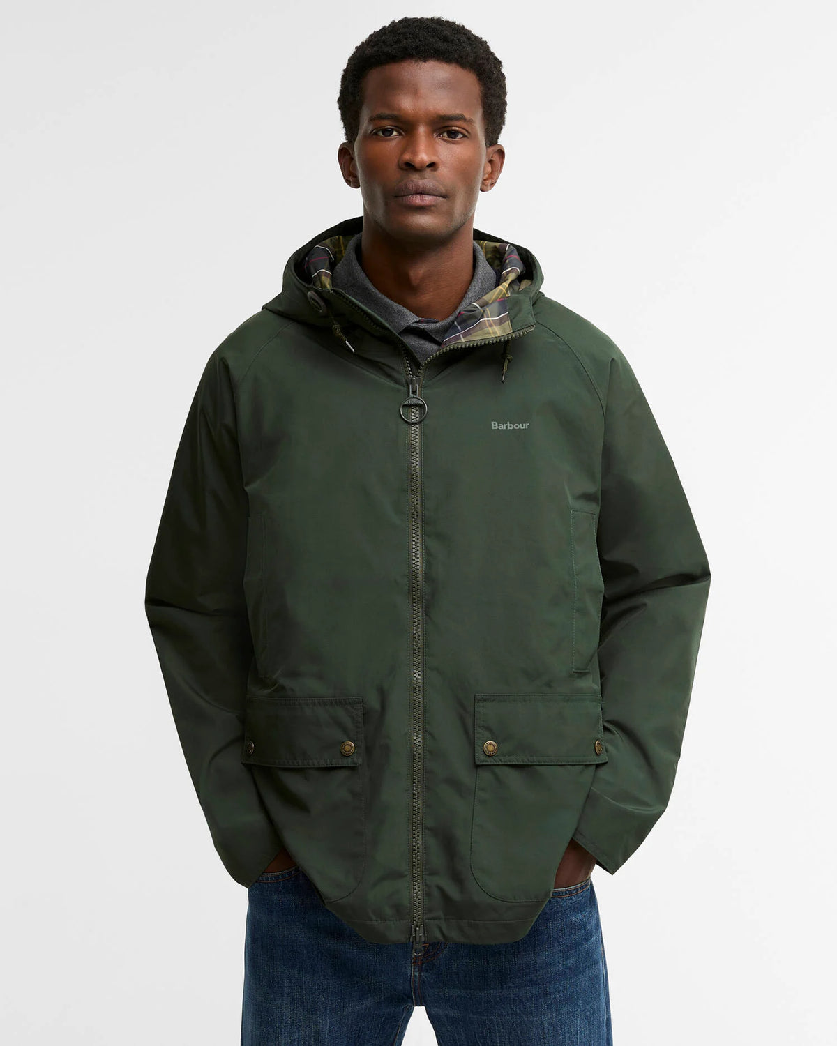 Barbour Domus Waterproof Jacket - Classic Sage