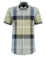 Barbour Doughill Short Sleeve Tartan Shirt - Highland Loch Tartan
