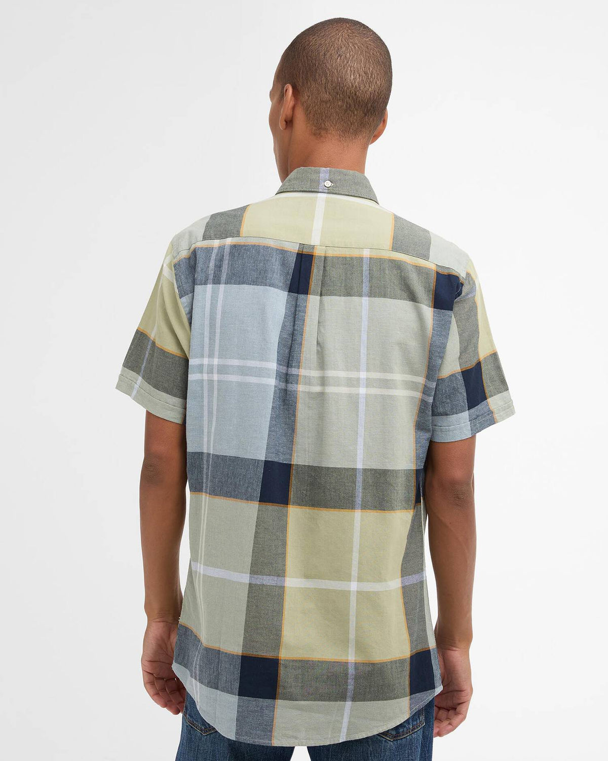 Barbour Doughill Short Sleeve Tartan Shirt - Highland Loch Tartan