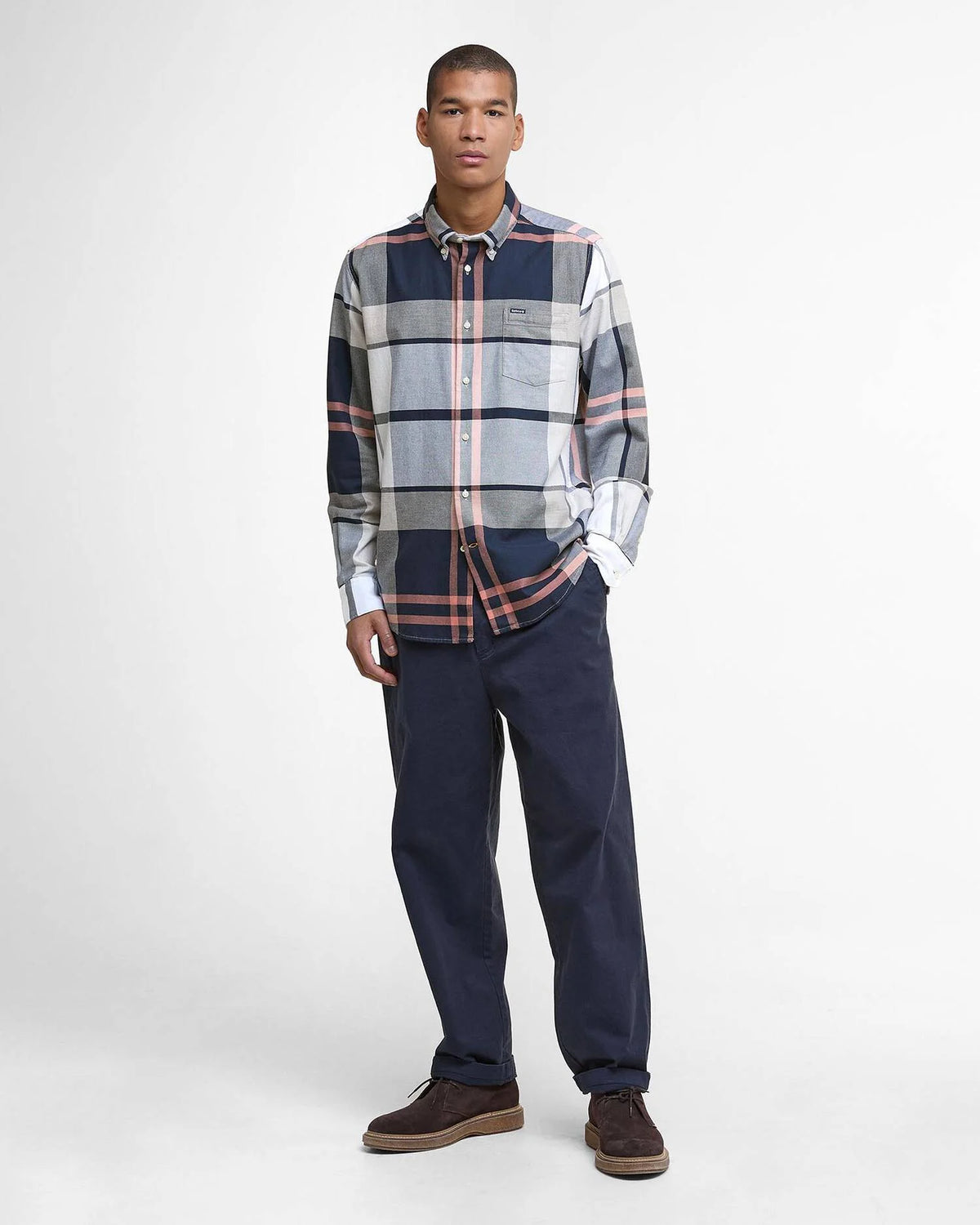 Barbour Dunoon Tailored Shirt - Riverstone Tartan