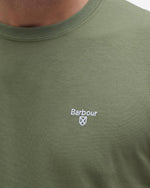 Barbour Essential Sports T-Shirt - Burnt Olive Green