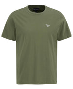 Barbour Essential Sports T-Shirt - Burnt Olive Green