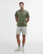 Barbour Essential Sports T-Shirt - Burnt Olive Green