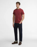 Barbour Essential Sports T-Shirt - Russet Red