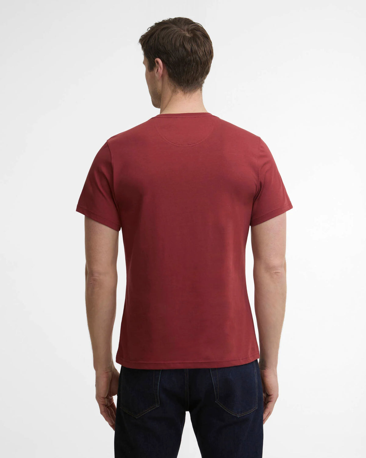 Barbour Essential Sports T-Shirt - Russet Red