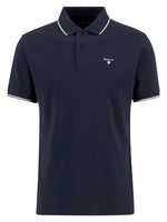 Barbour Fielding Tipped Collar Polo Shirt - Navy