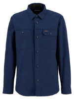 Barbour Giles Twill Overshirt - Navy Blue