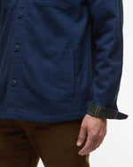Barbour Giles Twill Overshirt - Navy Blue