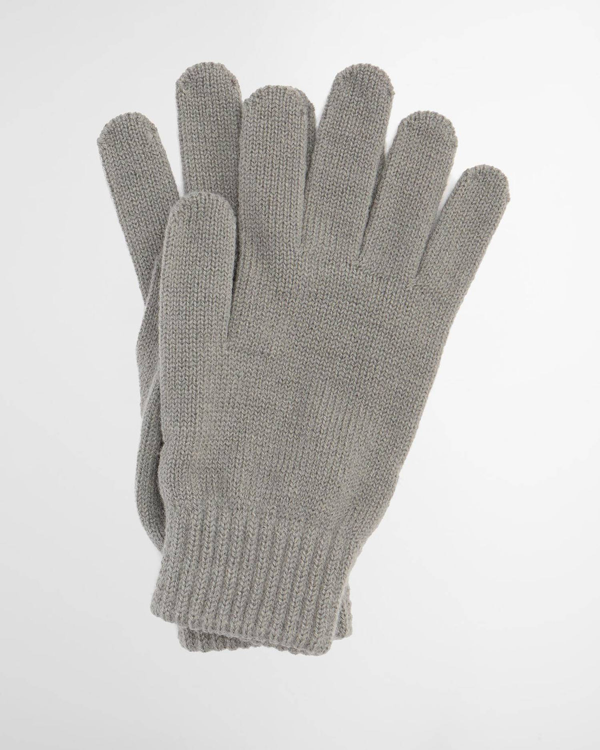 Barbour Glove & Tartan Scarf Gift Set - Grey Midnight