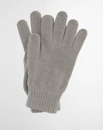 Barbour Glove & Tartan Scarf Gift Set - Grey Midnight