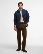 Barbour Harwood Zip Through Fleece - Navy Blue