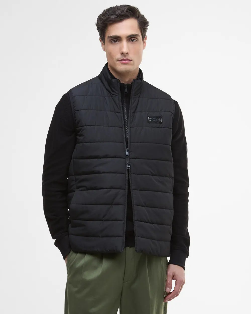 Barbour International Aldon Quilted Gilet - Black
