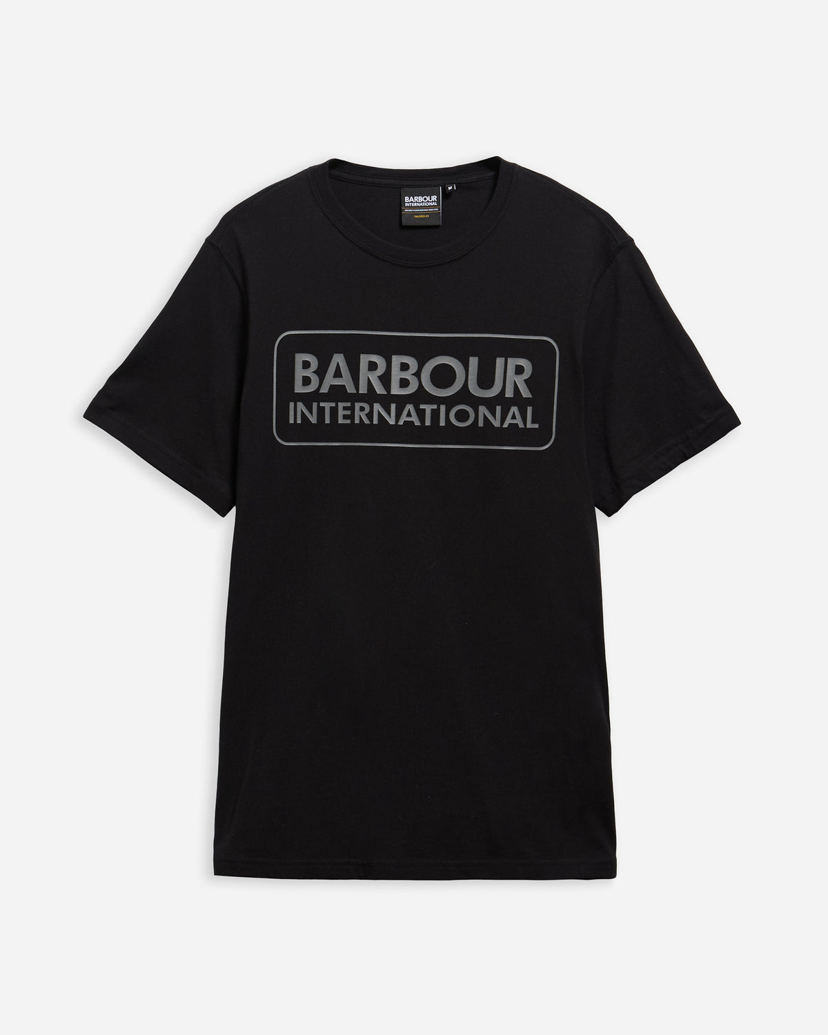 Barbour International Essential Large Logo T-shirt - Black