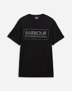 Barbour International Essential Large Logo T-shirt - Black
