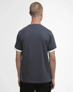 Barbour International Evan Deep Cuff Tipped T-Shirt - Storm Grey