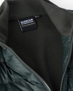 Barbour International Heysham Quilted Sweatshirt Jacket - Black