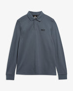 Barbour International Long Sleeve Polo - Charcoal Grey