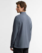 Barbour International Long Sleeve Polo - Charcoal Grey