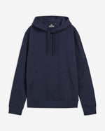 Barbour International Map Overhead Hoodie - Navy Blue