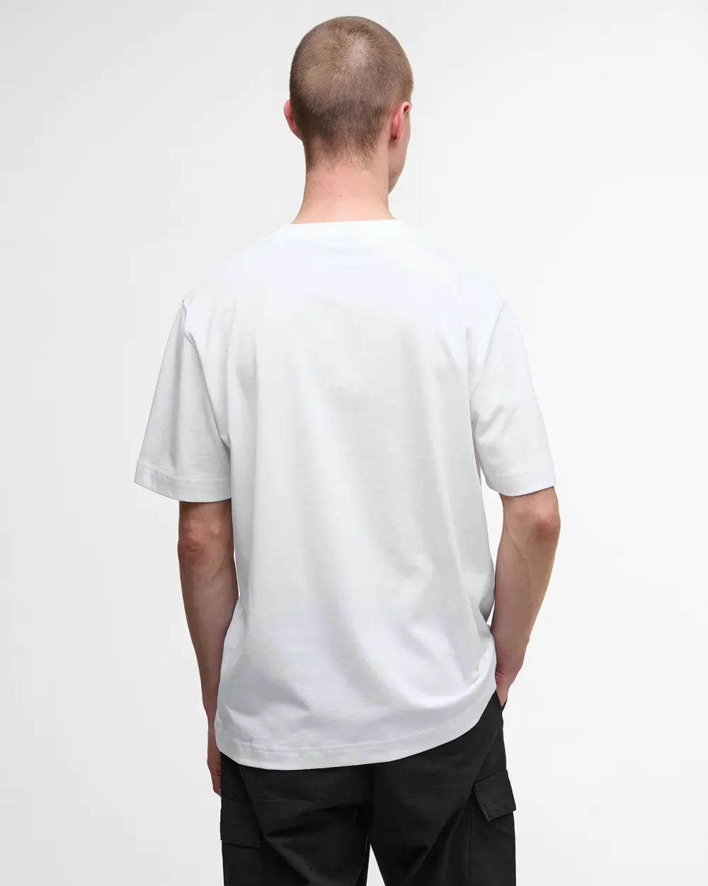 Barbour International Optic T-Shirt - White
