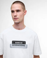 Barbour International Optic T-Shirt - White