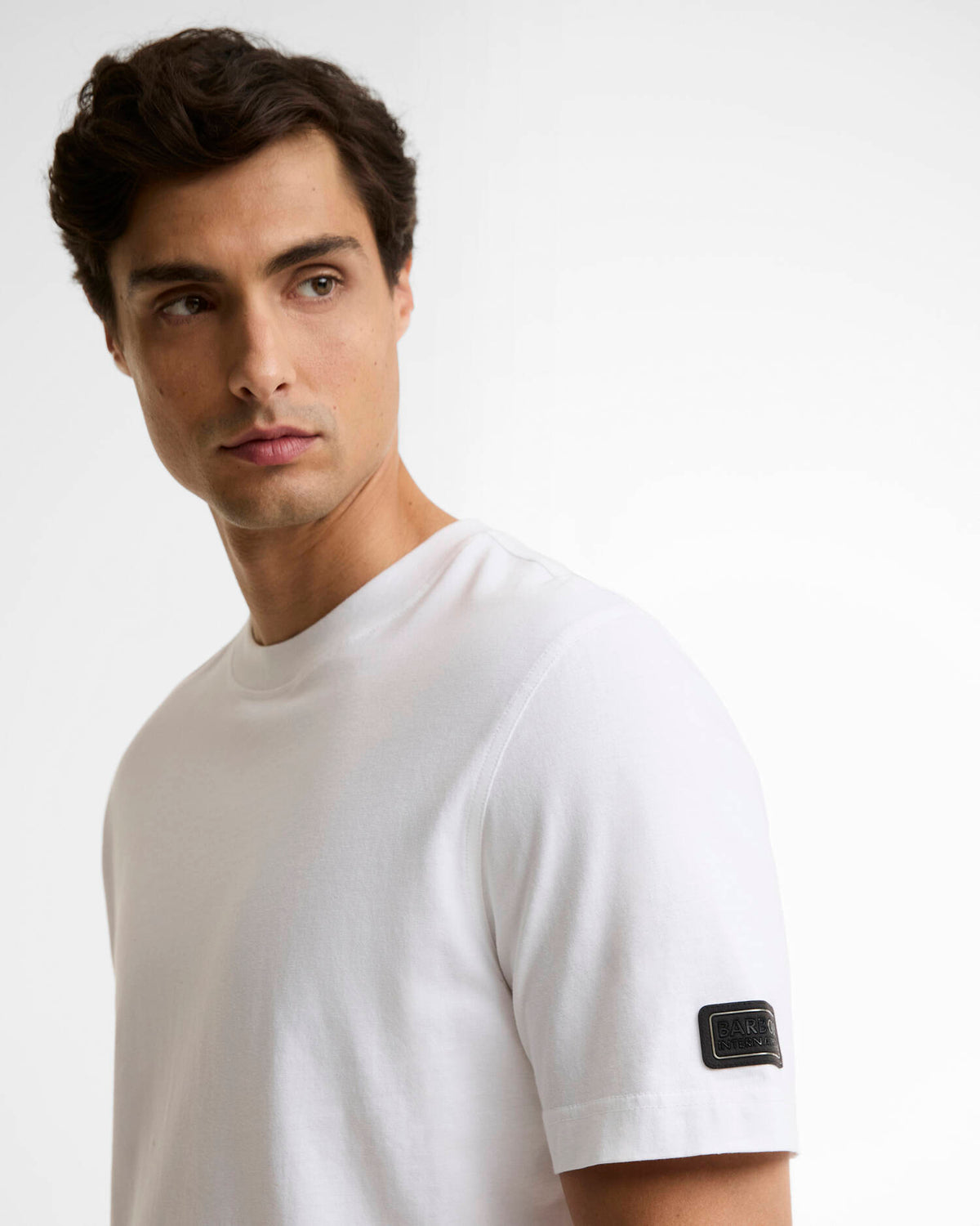 Barbour International Outline T-Shirt - White