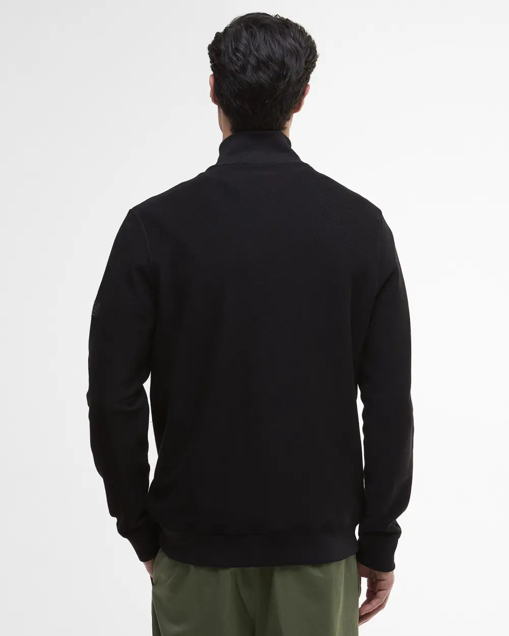 Barbour International Samuel Half Zip Sweatshirt - Black