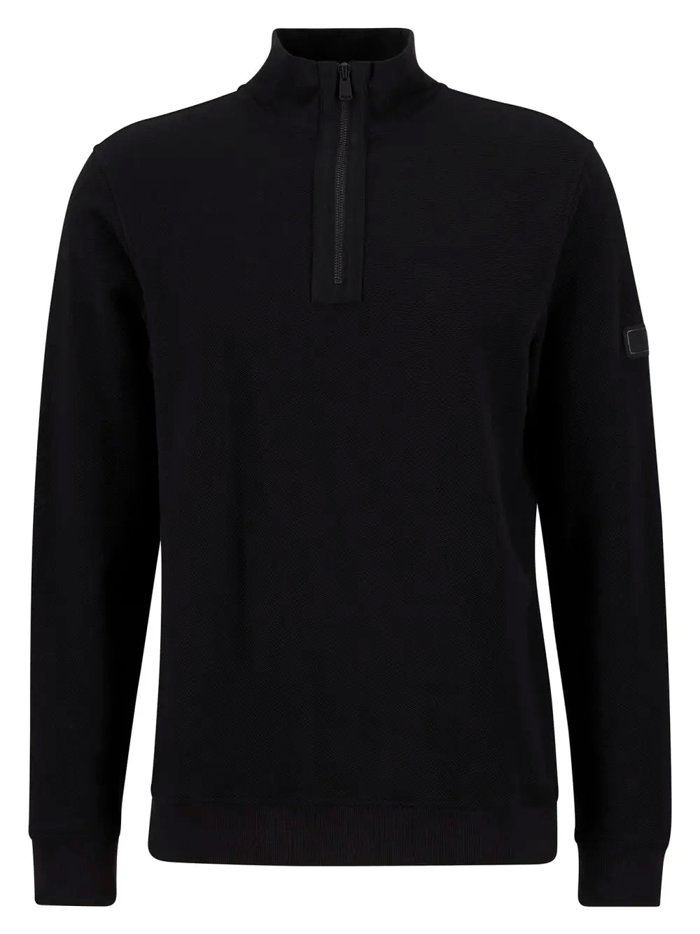 Barbour International Samuel Half Zip Sweatshirt - Black