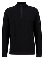 Barbour International Samuel Half Zip Sweatshirt - Black