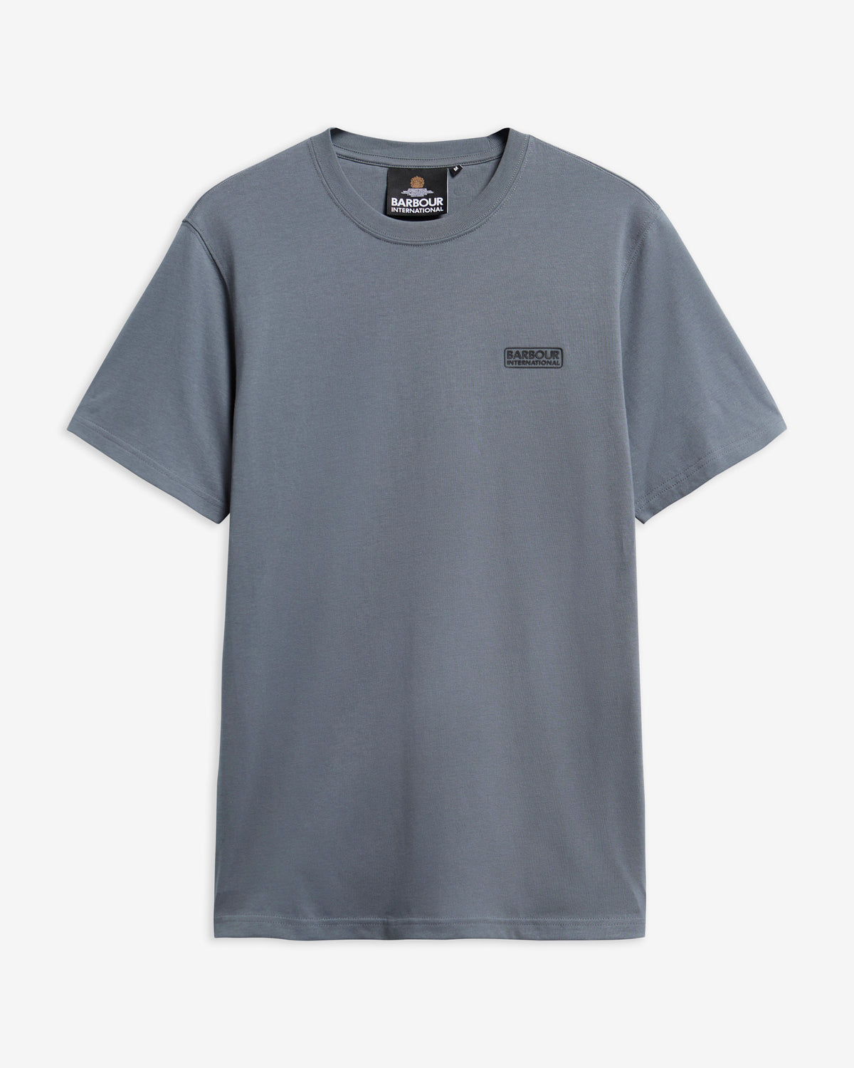 Barbour International Small Logo T-Shirt - Washed Charcoal