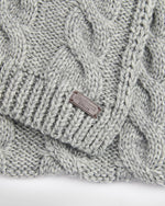 Barbour Jesmond Beanie & Scarf Gift Set - Mid Grey
