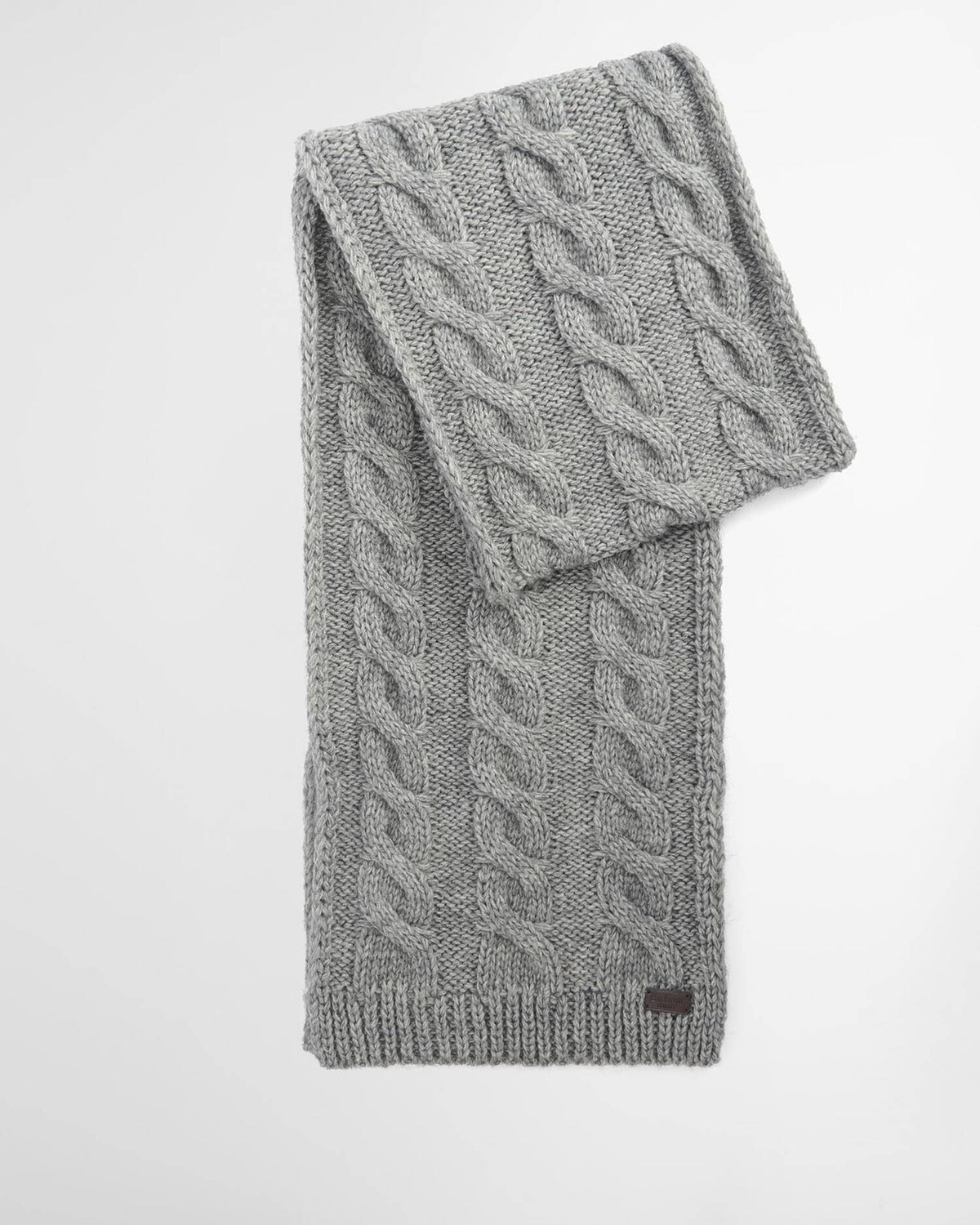 Barbour Jesmond Beanie & Scarf Gift Set - Mid Grey