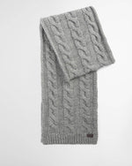 Barbour Jesmond Beanie & Scarf Gift Set - Mid Grey