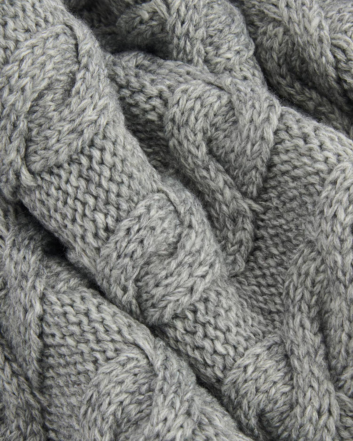 Barbour Jesmond Beanie & Scarf Gift Set - Mid Grey