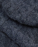 Barbour Jesmond Beanie & Scarf Gift Set - Navy Blue