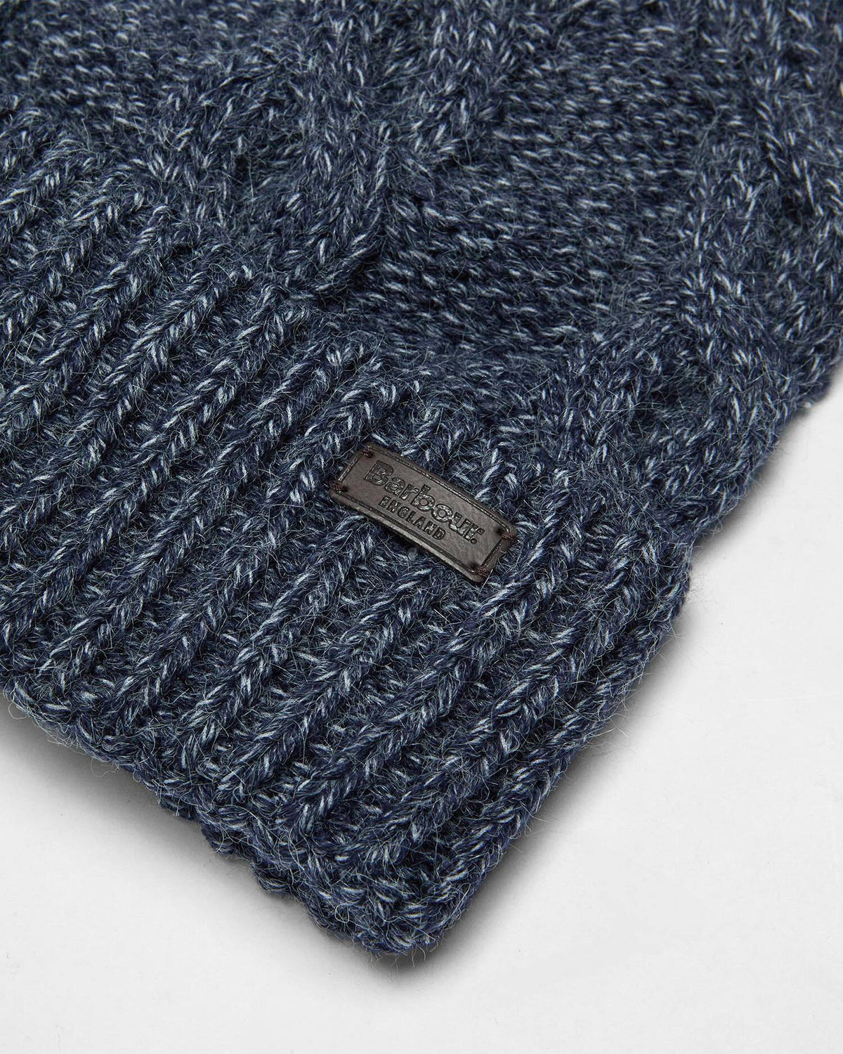 Barbour Jesmond Beanie & Scarf Gift Set - Navy Blue