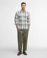 Barbour Kidd Tailored Long-Sleeved Shirt - Laurel Green