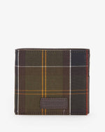 Barbour Brown Leather & Tartan Wallet