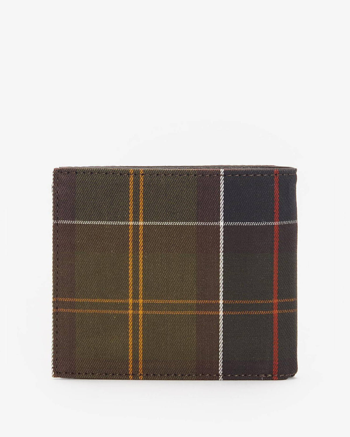 Barbour Brown Leather & Tartan Wallet