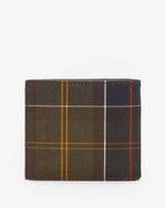 Barbour Brown Leather & Tartan Wallet