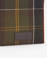 Barbour Brown Leather & Tartan Wallet