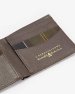 Barbour Brown Leather & Tartan Wallet