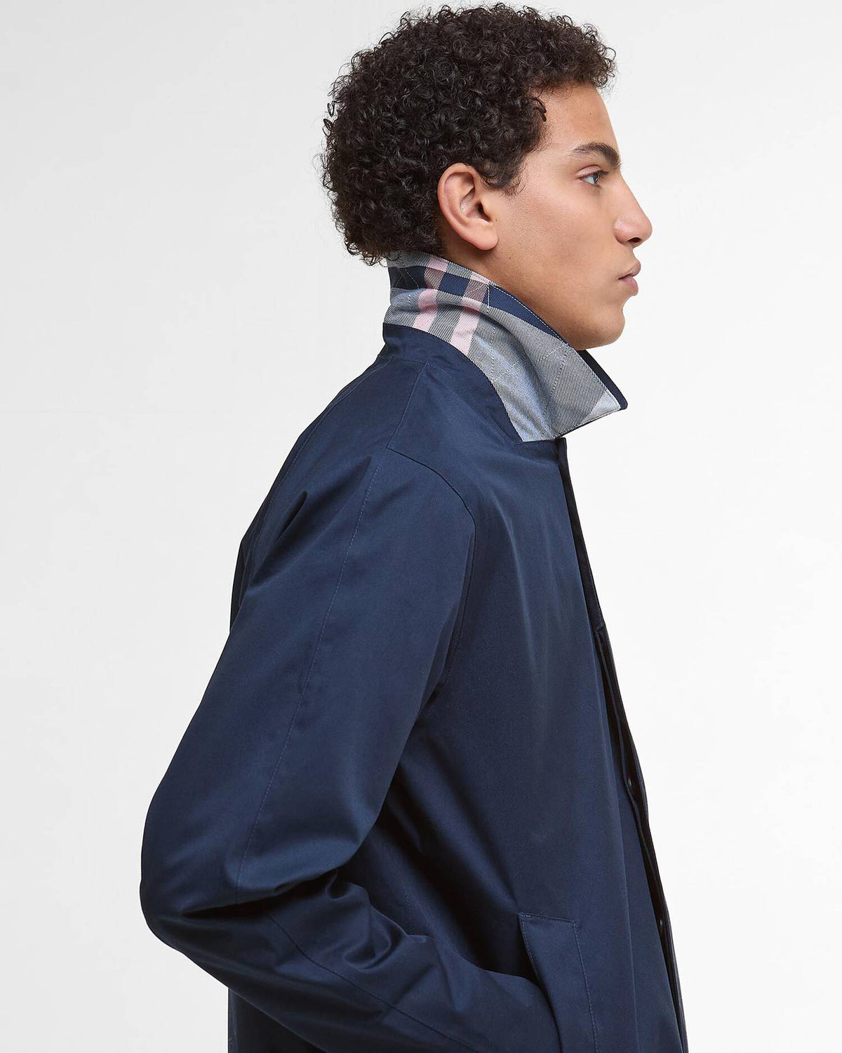 Barbour Lorden Waterproof Jacket - Navy Blue