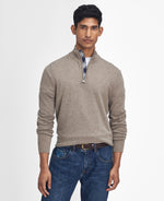 Barbour Marlow Half Zip Sweatshirt - Stone