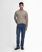 Barbour Marlow Half Zip Sweatshirt - Stone