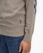 Barbour Marlow Half Zip Sweatshirt - Stone